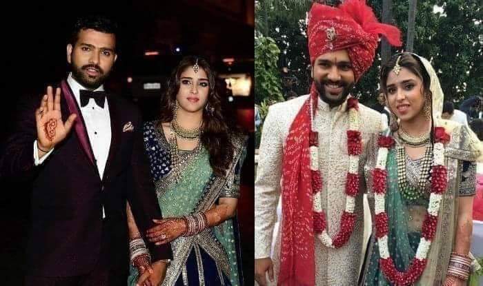 images of cricketers wife