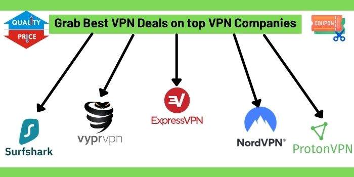 Grab Best VPN Deals on top VPN Companies