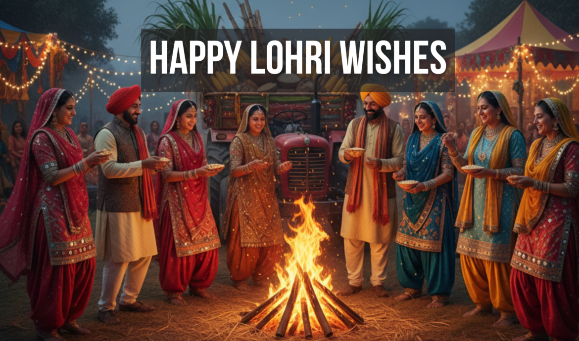 Happy Lohri Wishes, Messages, Quotes & Images (English, Hindi & Punjabi)