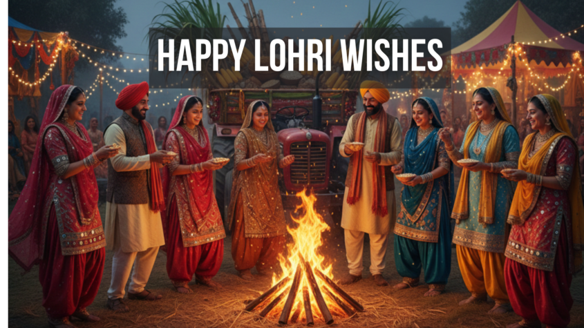 Happy Lohri Wishes, Messages, Quotes & Images (English, Hindi & Punjabi)